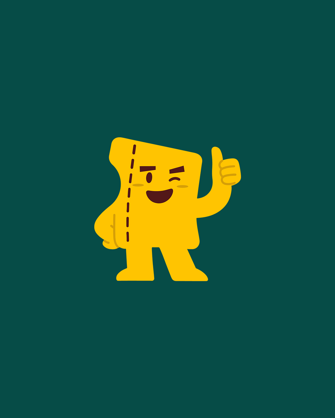 Aplicações do mascote Dumply