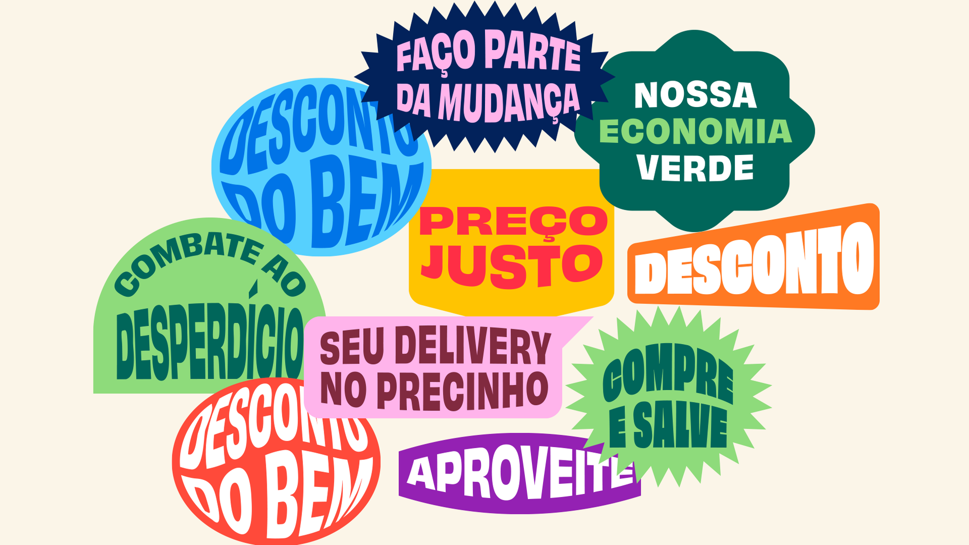 Stickers e mensagens da identidade Dumply