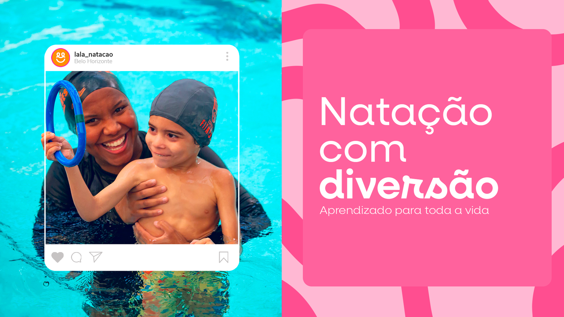 Aplicações digitais Lalá Natação