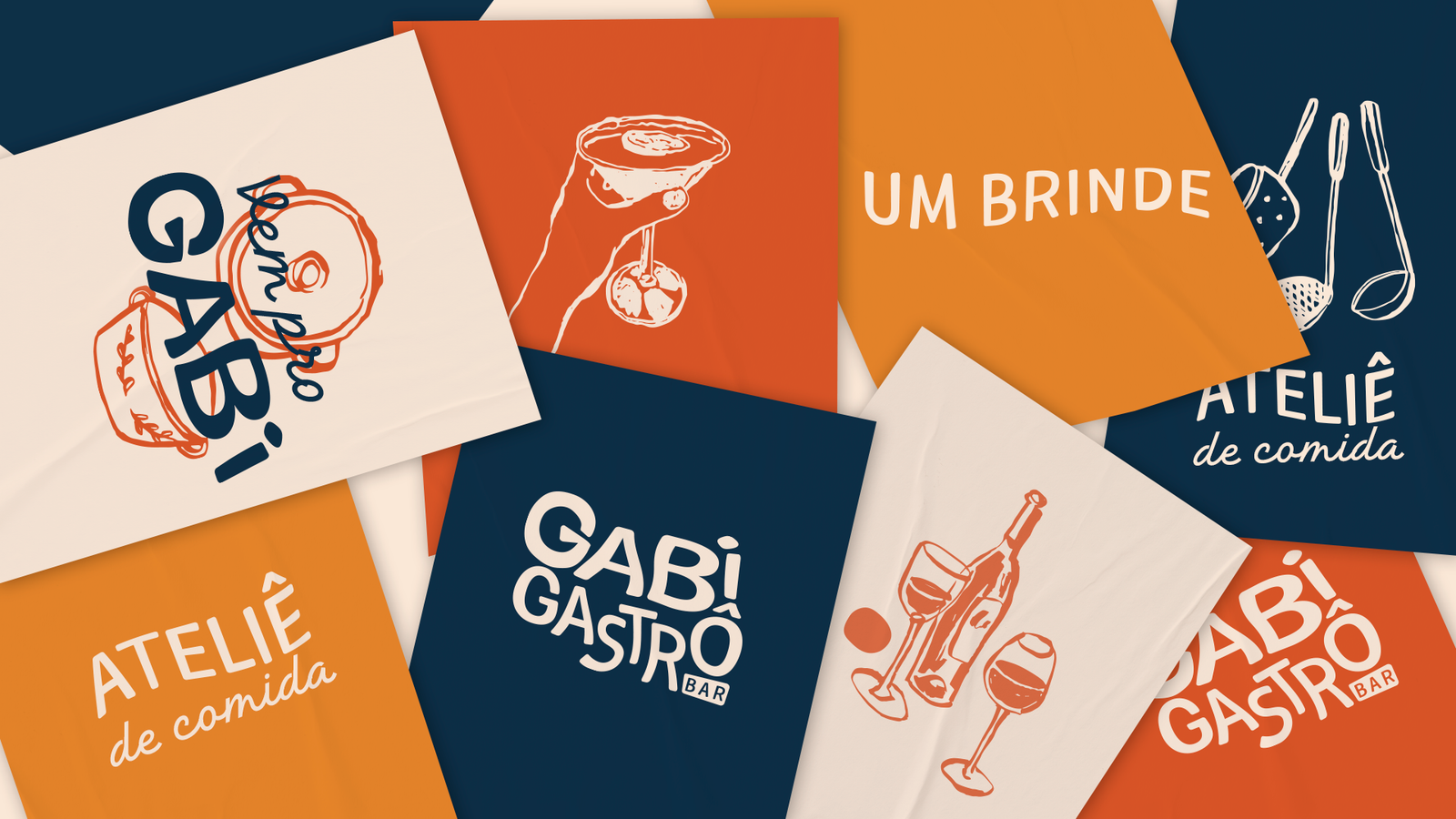 Identidade visual Gabi Gastrô