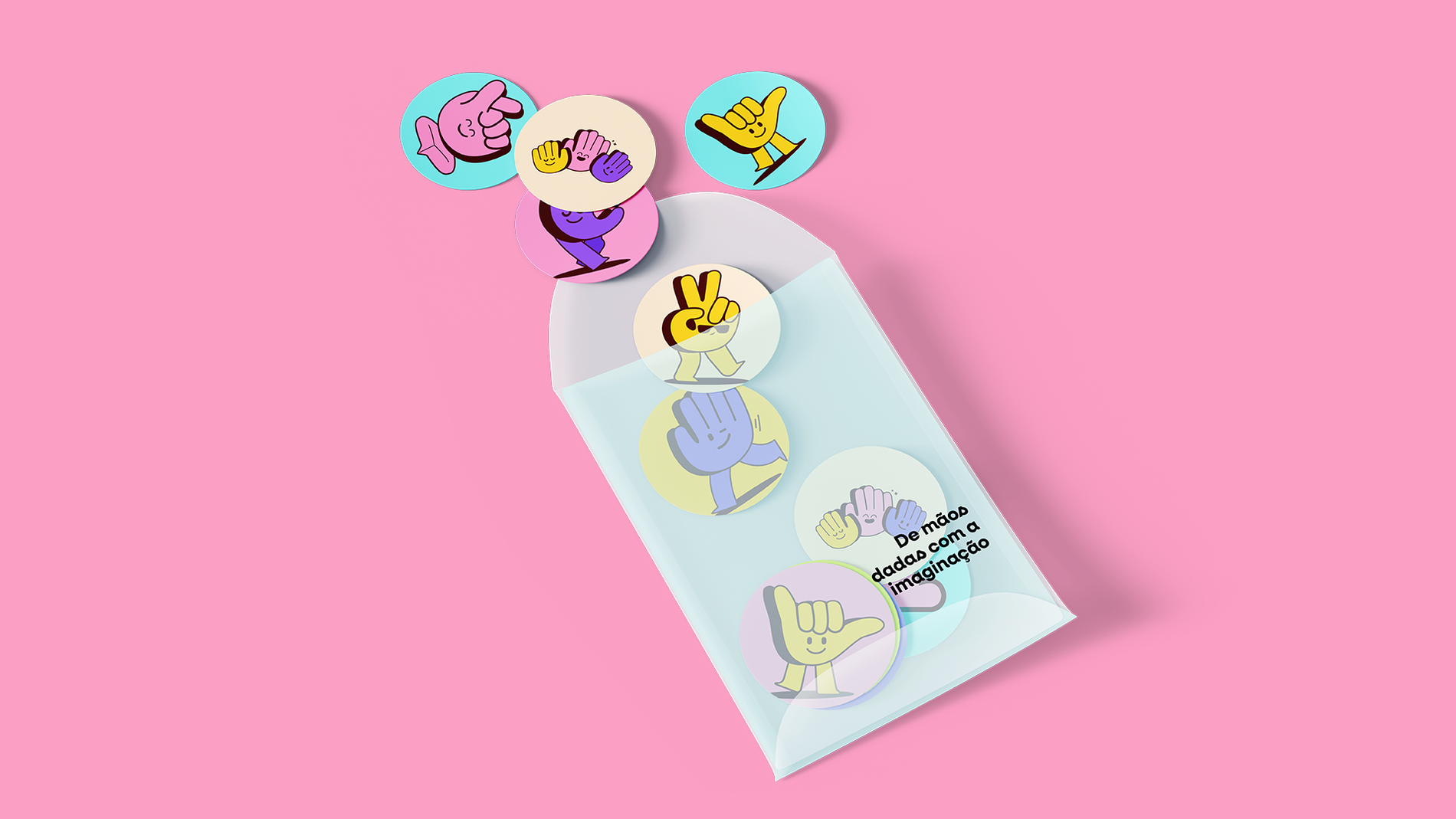Stickers 3 Mãos