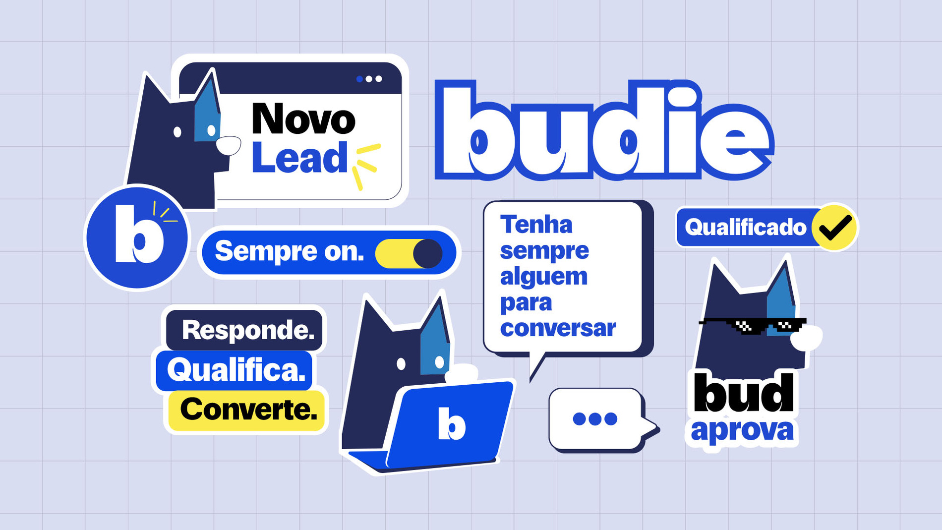 Identidade visual budie